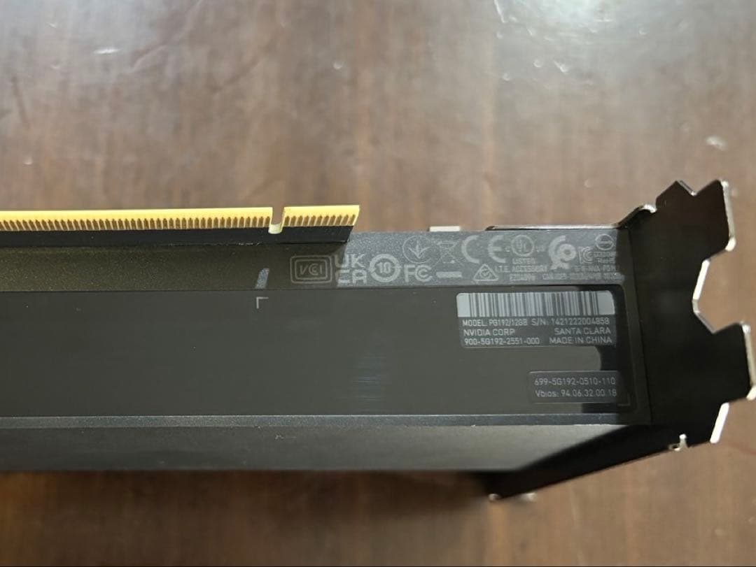 NVIDIA RTX A2000 12GB グラフィックカード、グラボ