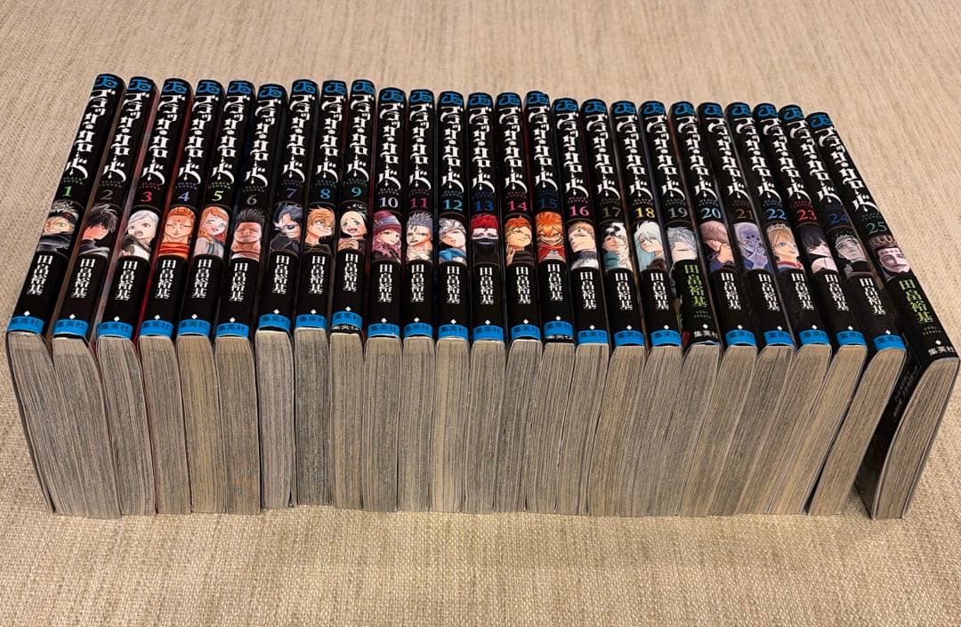 ブラッククローバー 25巻セット　初版　外伝　コミックまとめ売り　田畠裕基