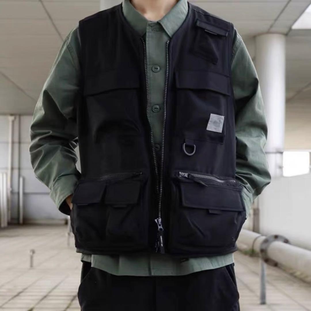 Carhartt カーハート　フィッシングベスト　Mサイズ　ブラック　黒