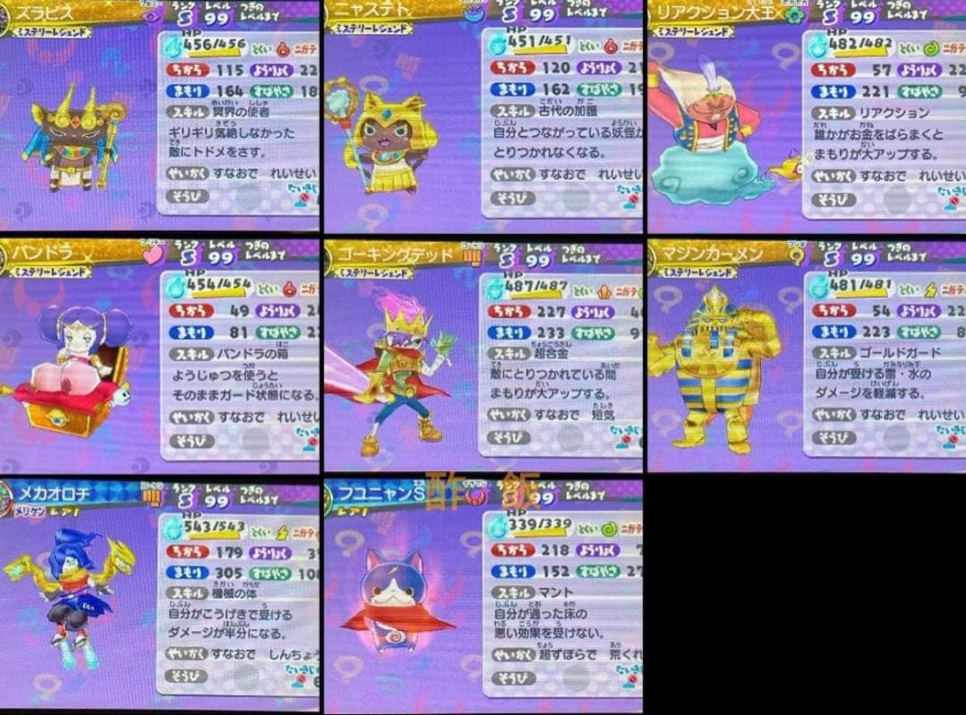 妖怪ウォッチ３スキヤキ　最強データ