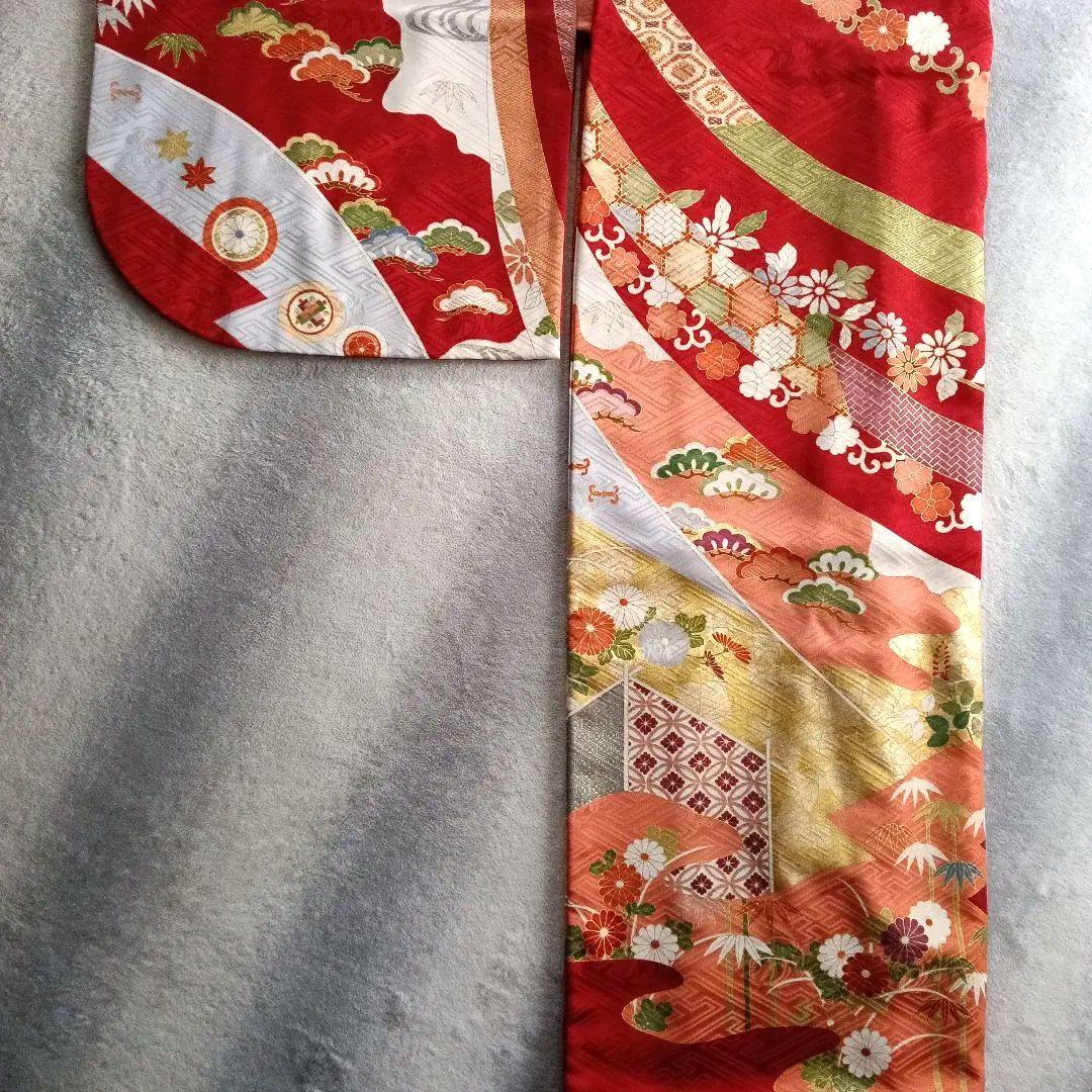 振り袖 正絹 高島屋 金糸