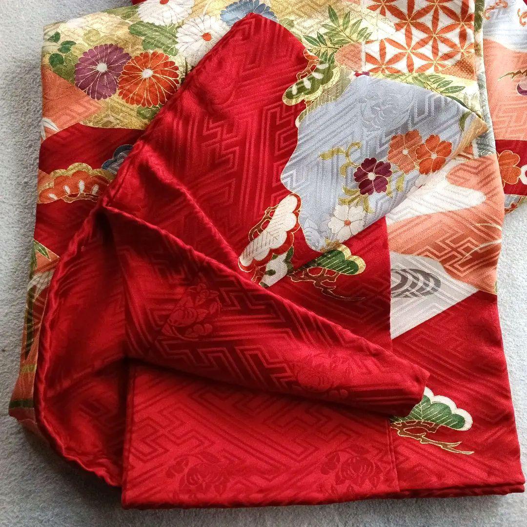 振り袖 正絹 高島屋 金糸