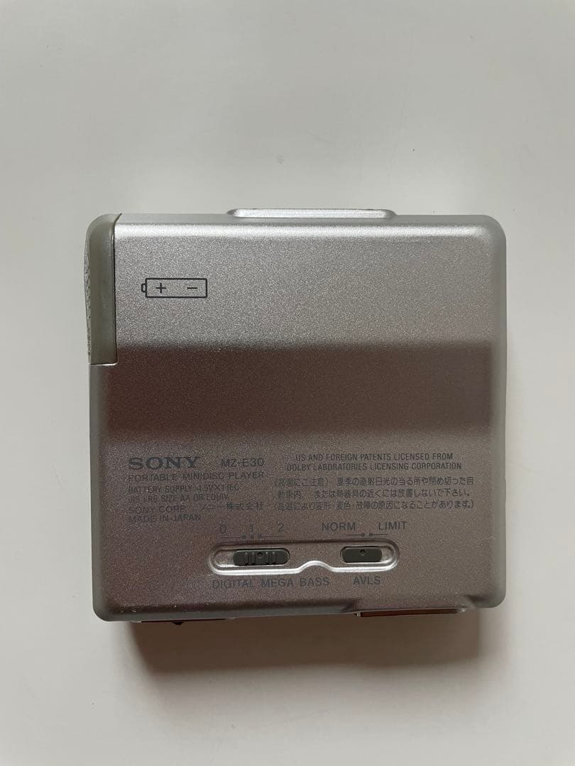 【動作確認済み】【一部ジャンク】SONY MD WALKMAN MZ-E30