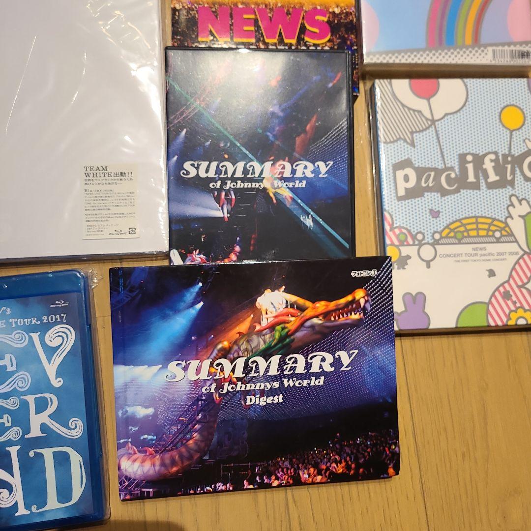 NEWS 初回盤 DVD 円盤 セット