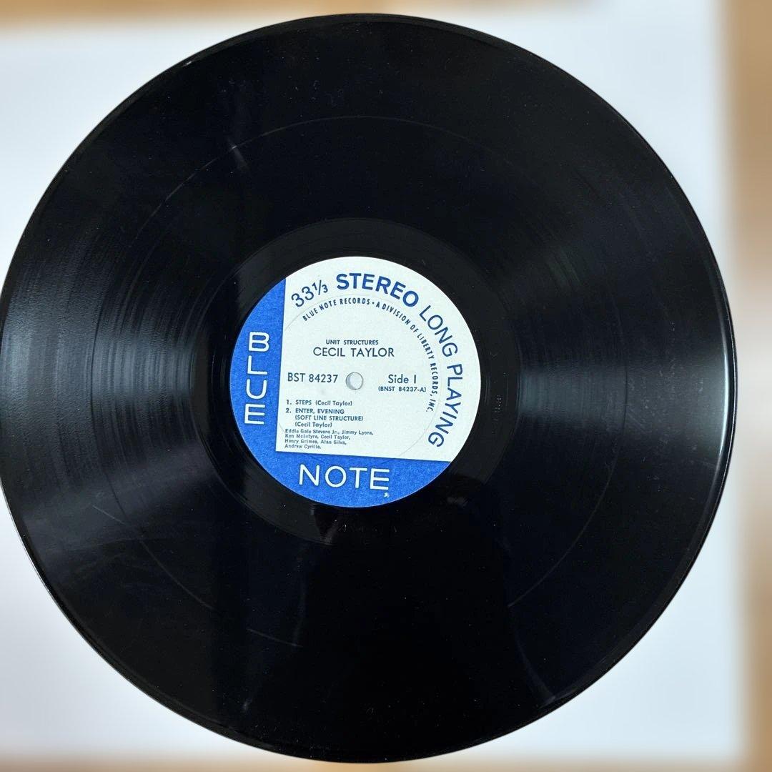 セシルテイラー 名盤 レコード ユニットストラクチャーズ US盤