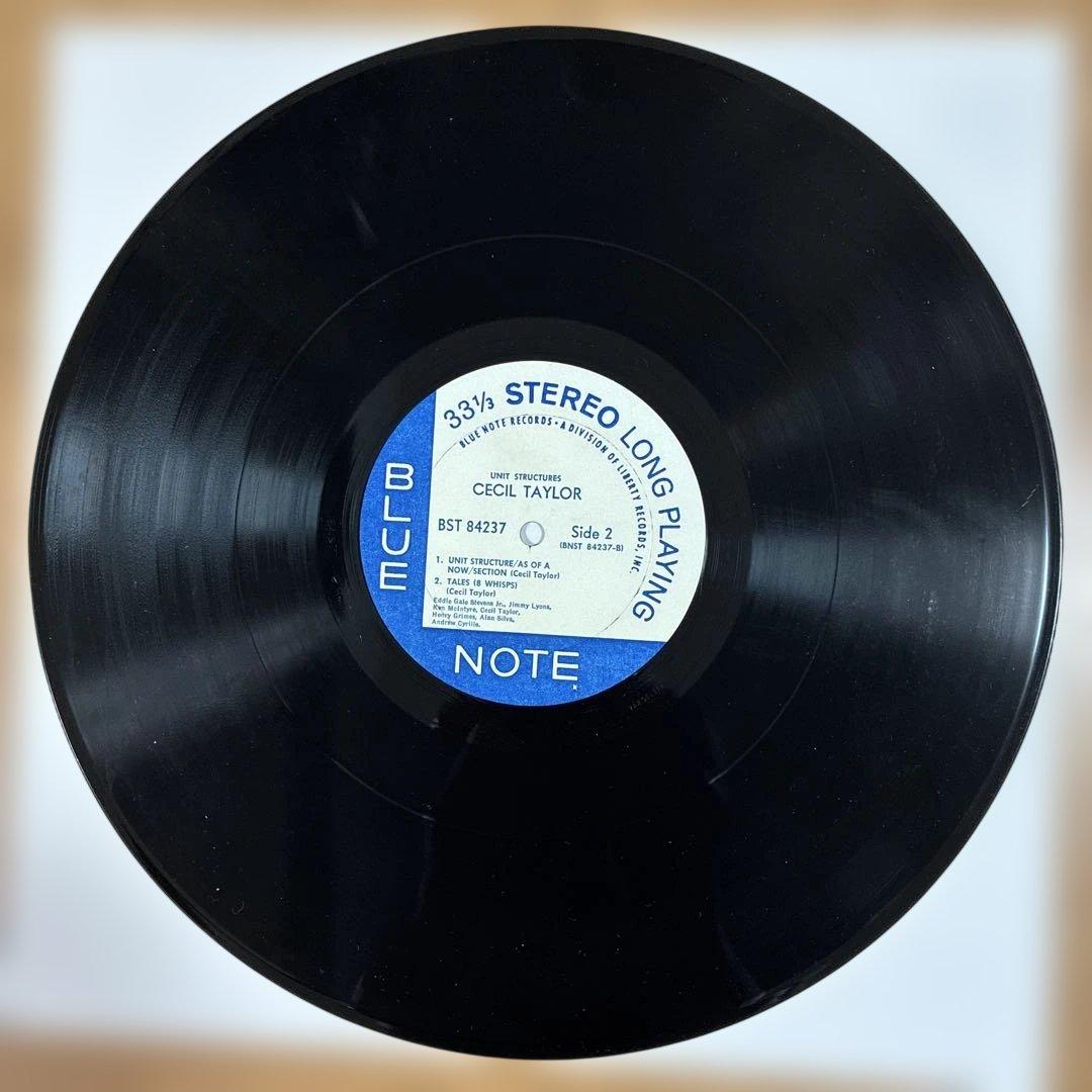 セシルテイラー 名盤 レコード ユニットストラクチャーズ US盤
