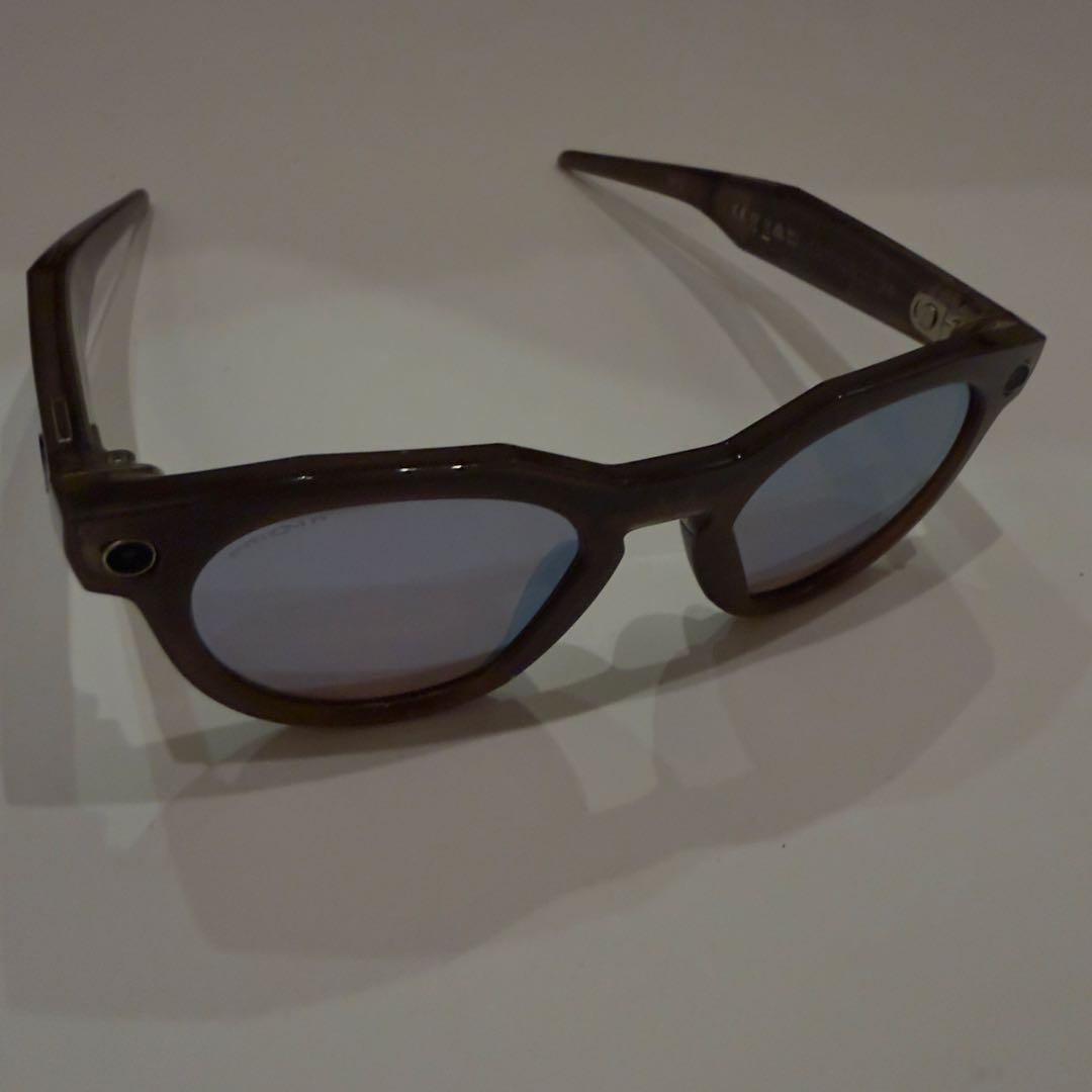  OAKLEY HSTN ブラウン　調光レンズ付き
