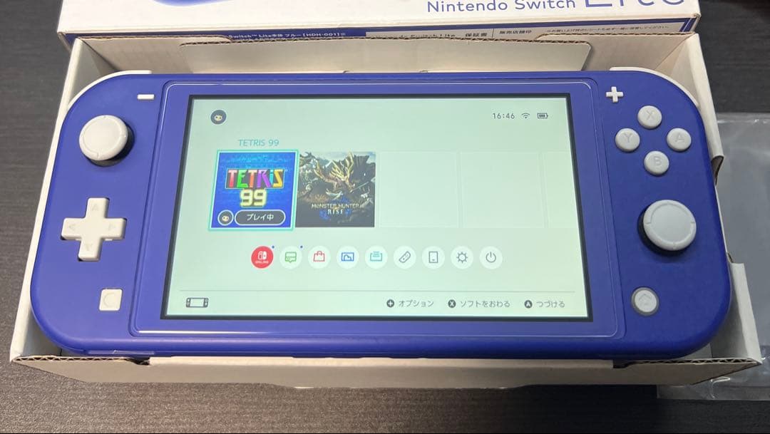 (778) Switch Lite ブルー