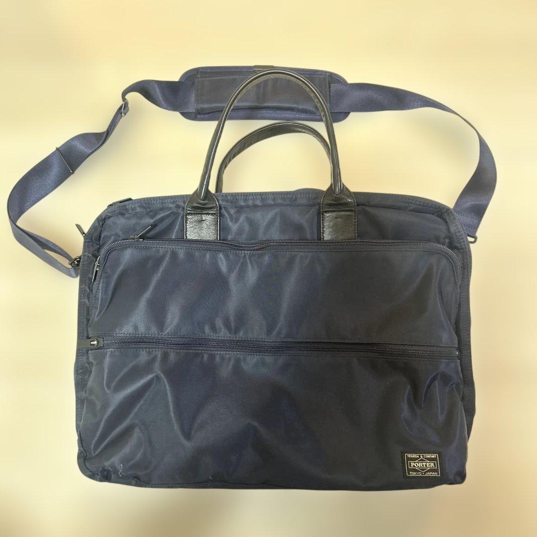 限定値下げ！ほぼ新品！PORTER / 2WAY BRIEFCASEネイビー
