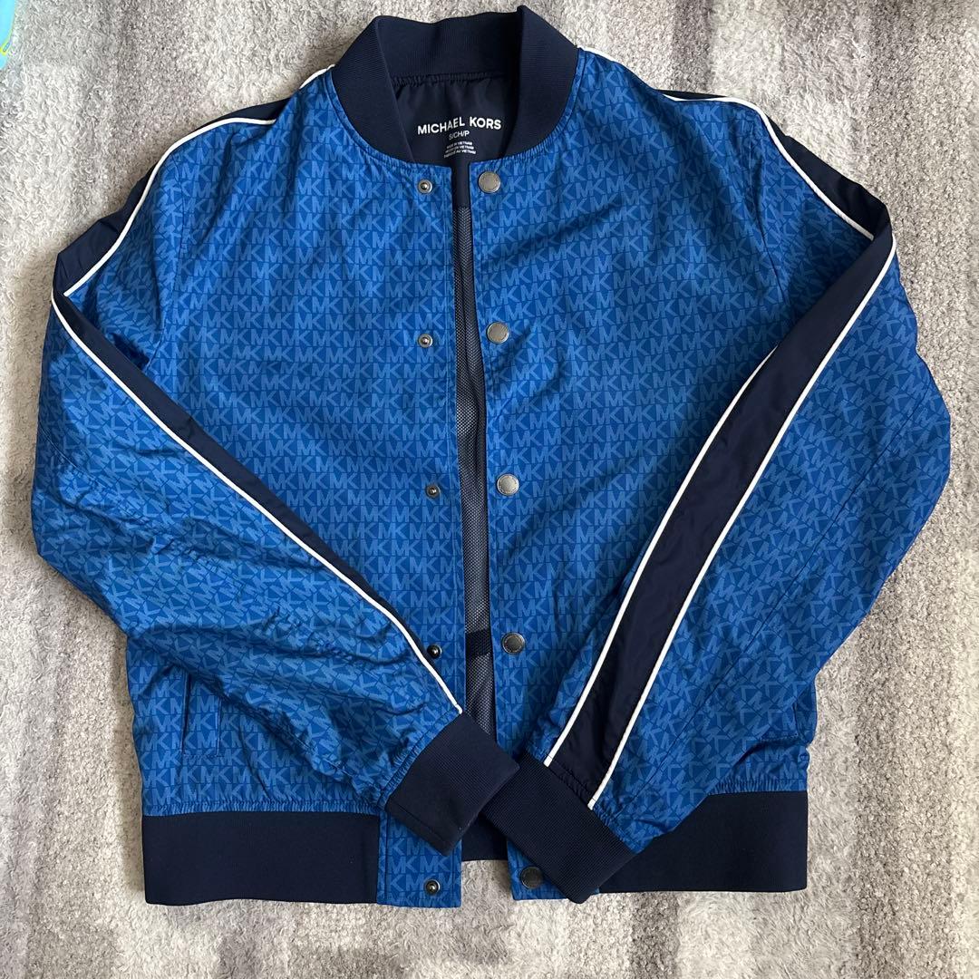 Michael Kors ブルーブルゾンアウタージャケット