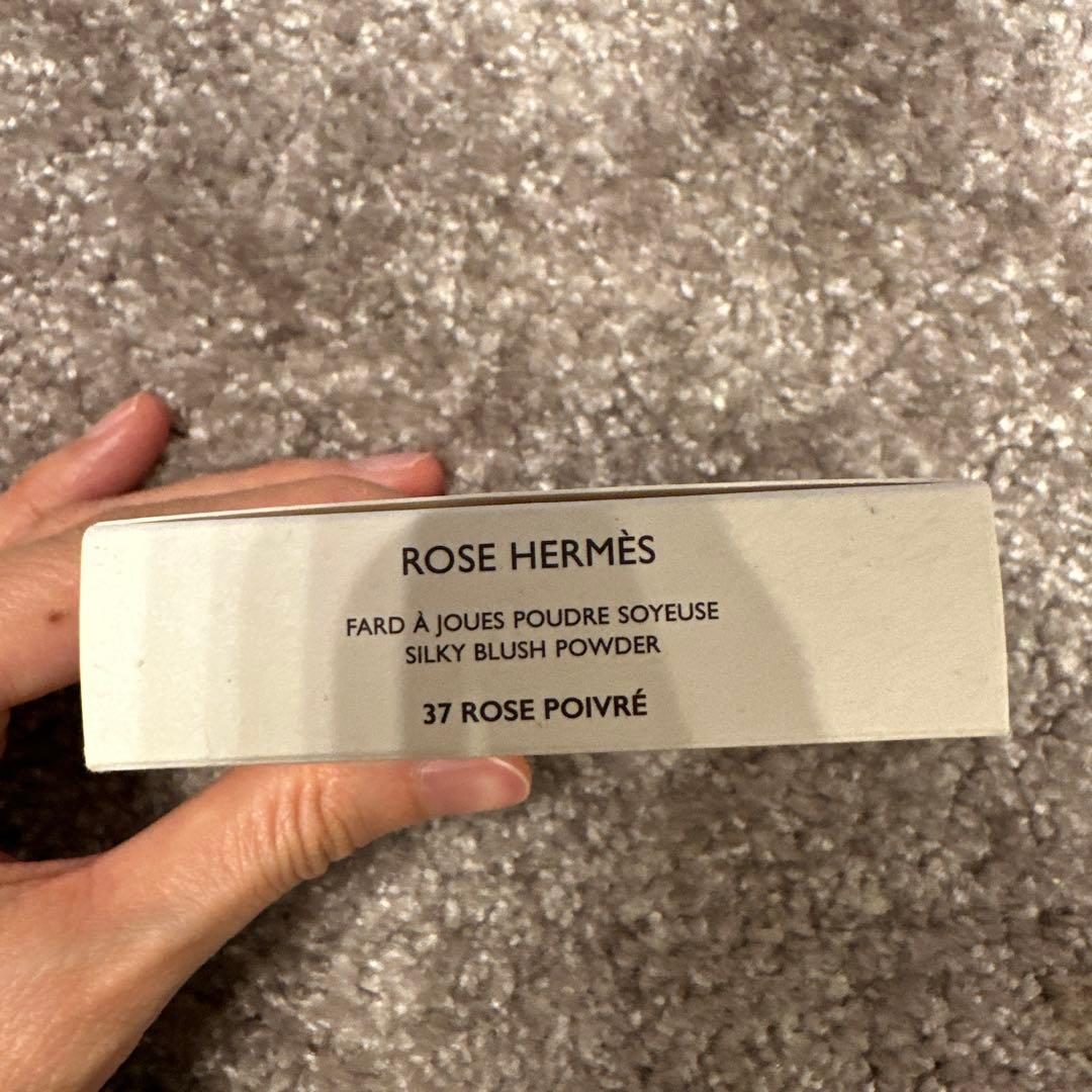 新品未開封HERMES チークカラー ローズエルメス 37
