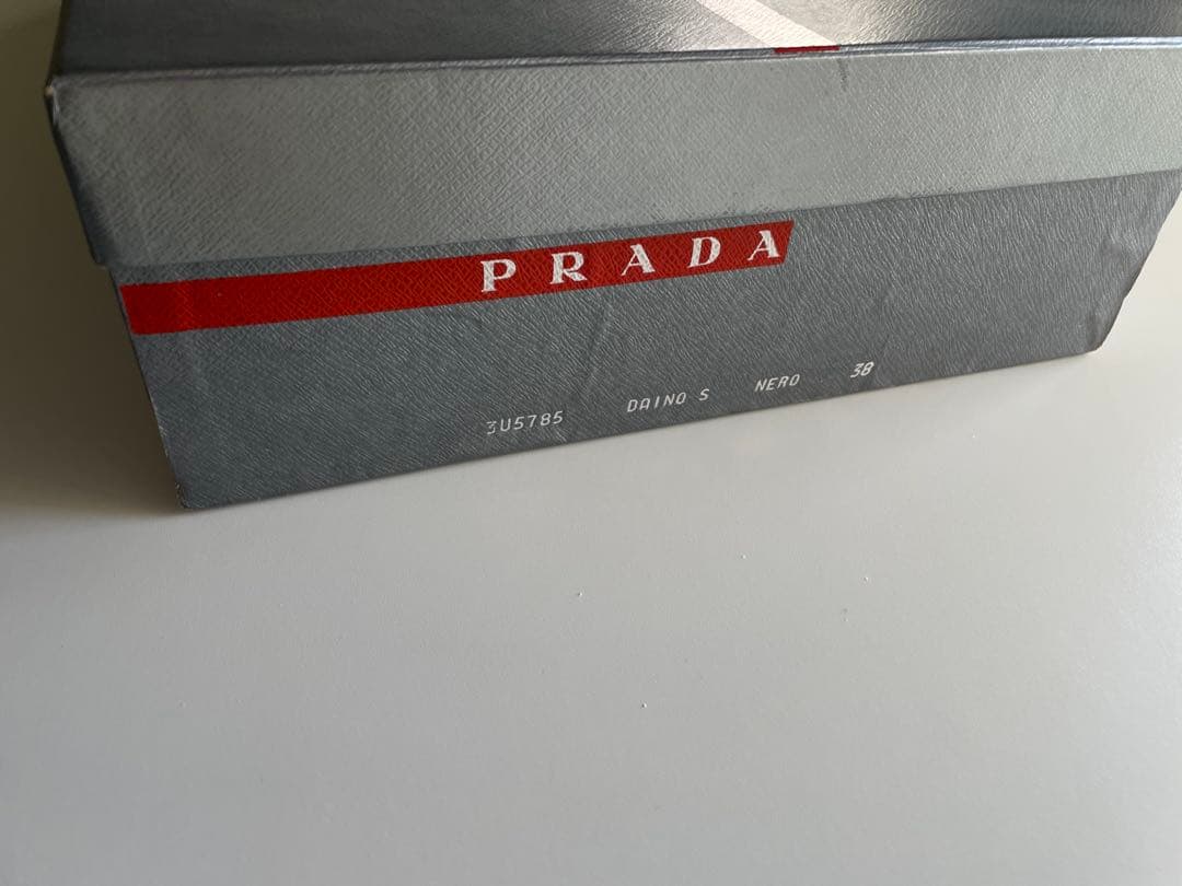 靴 PRADA Leather Boots 38