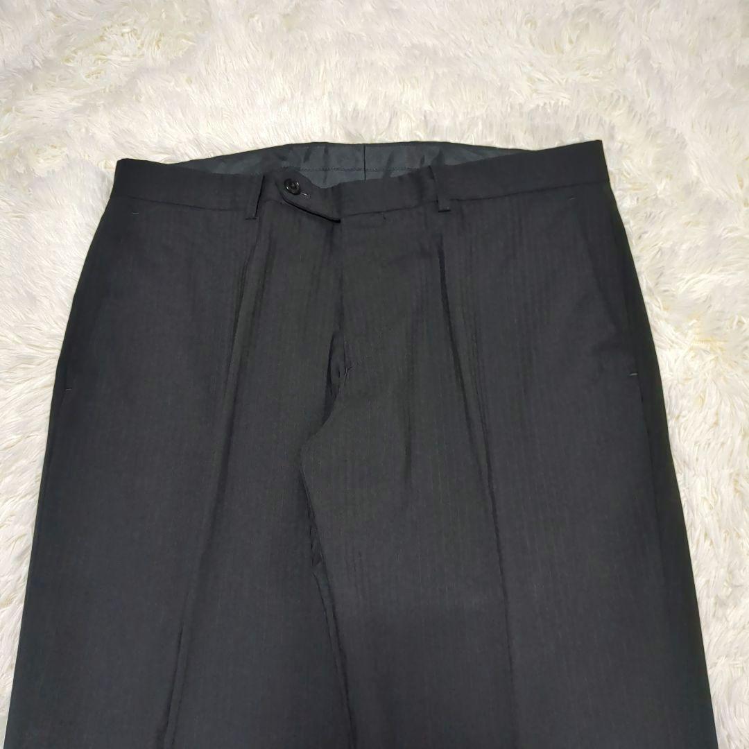 美品✨RITORNO ビジネススーツ A7 XL ブラックストライプ
