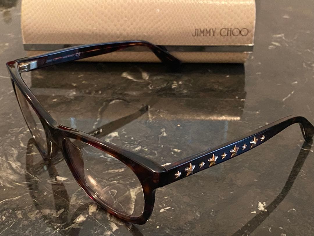 JIMMY CHOO スター装飾 メガネ　本日のみ8,000円
