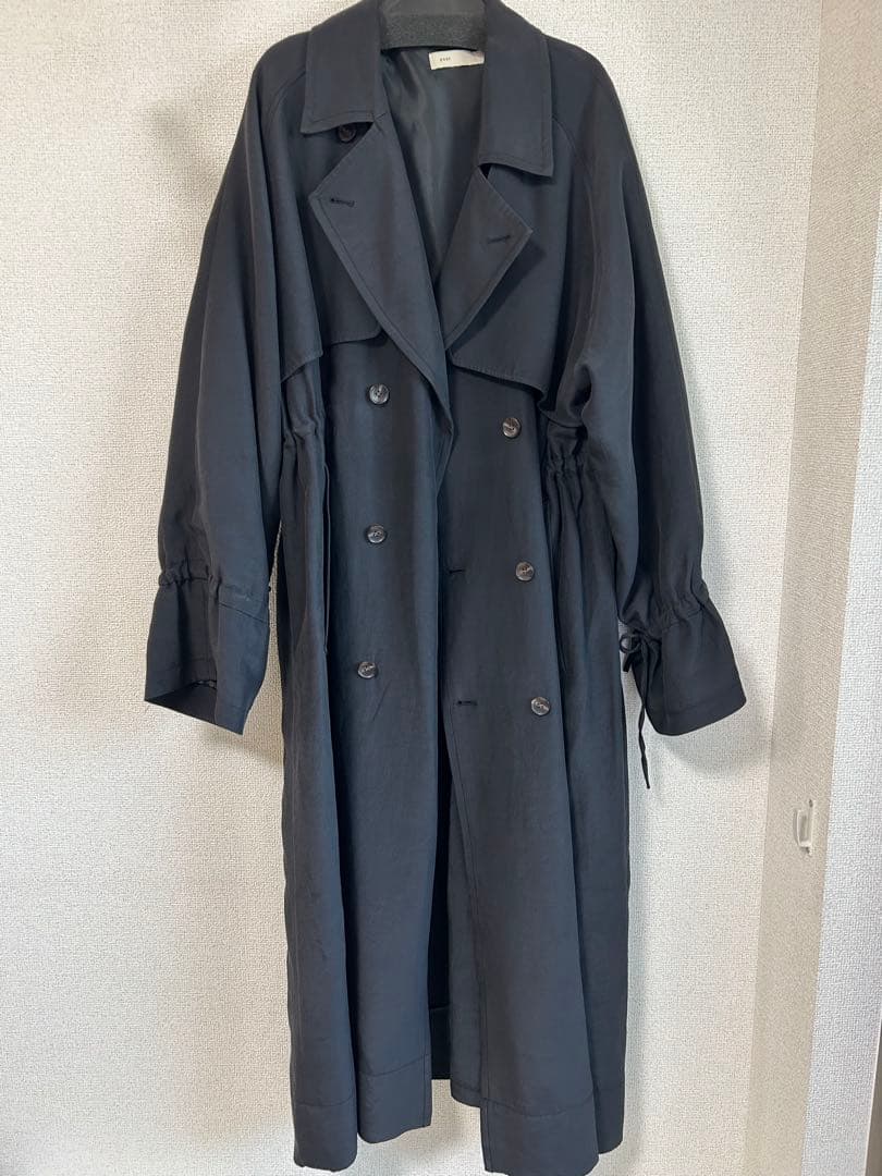 ENOF long coat black サイズM