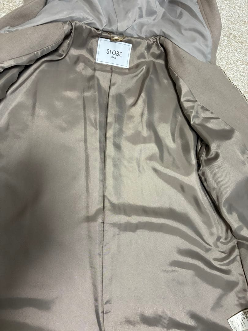 【美品】SLOBE IENA HAMILTONフードロングコート