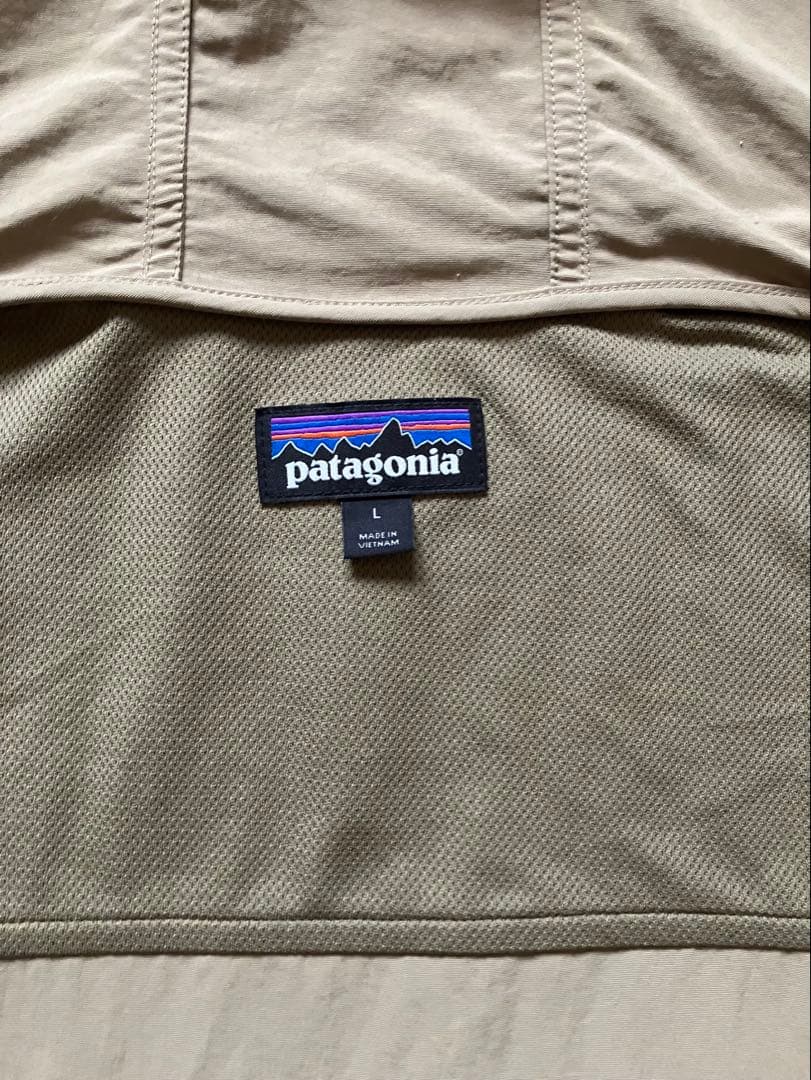 patagonia パタゴニア テズロンジャケット ベージュ 中古 廃盤モデル