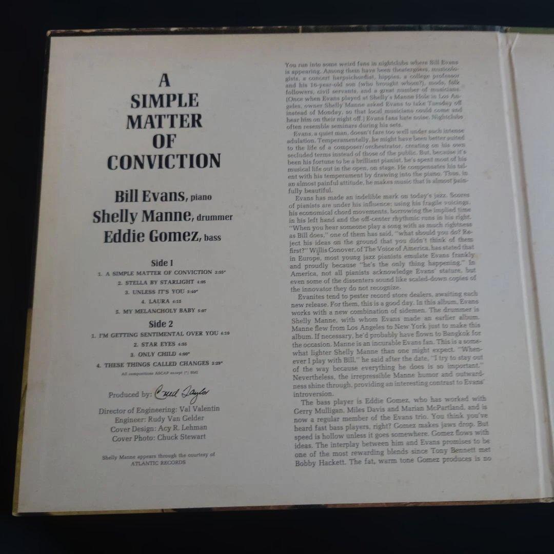 US初回/A Simple Matter of Conviction