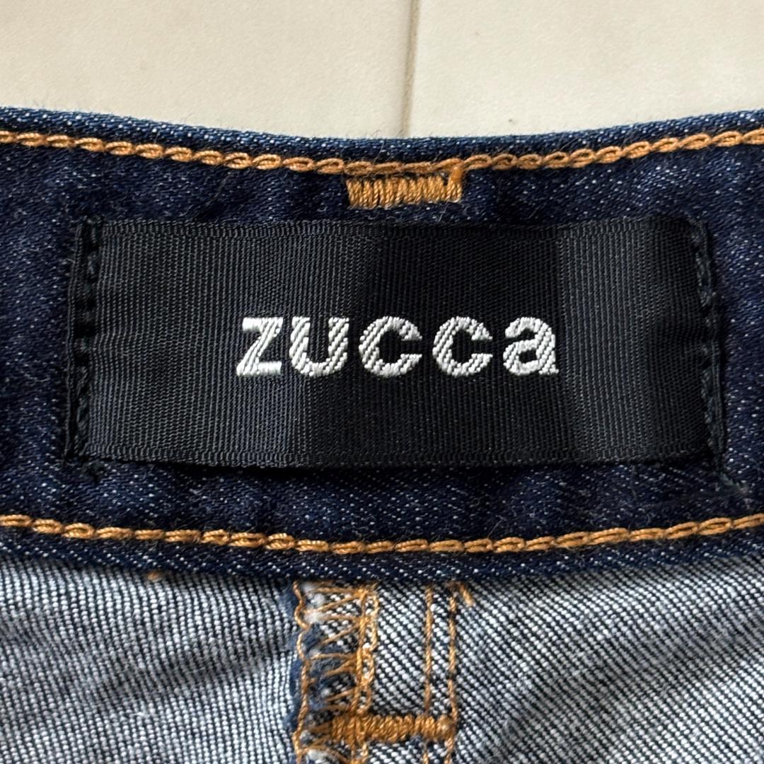 ZUCCa ストレッチ サルエル デニムパンツ M ダークネイビー ズッカ