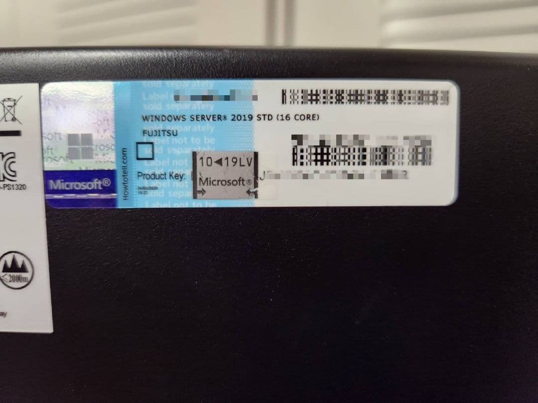 FUJITSU PRIMERGY TX1320 M4 サーバー