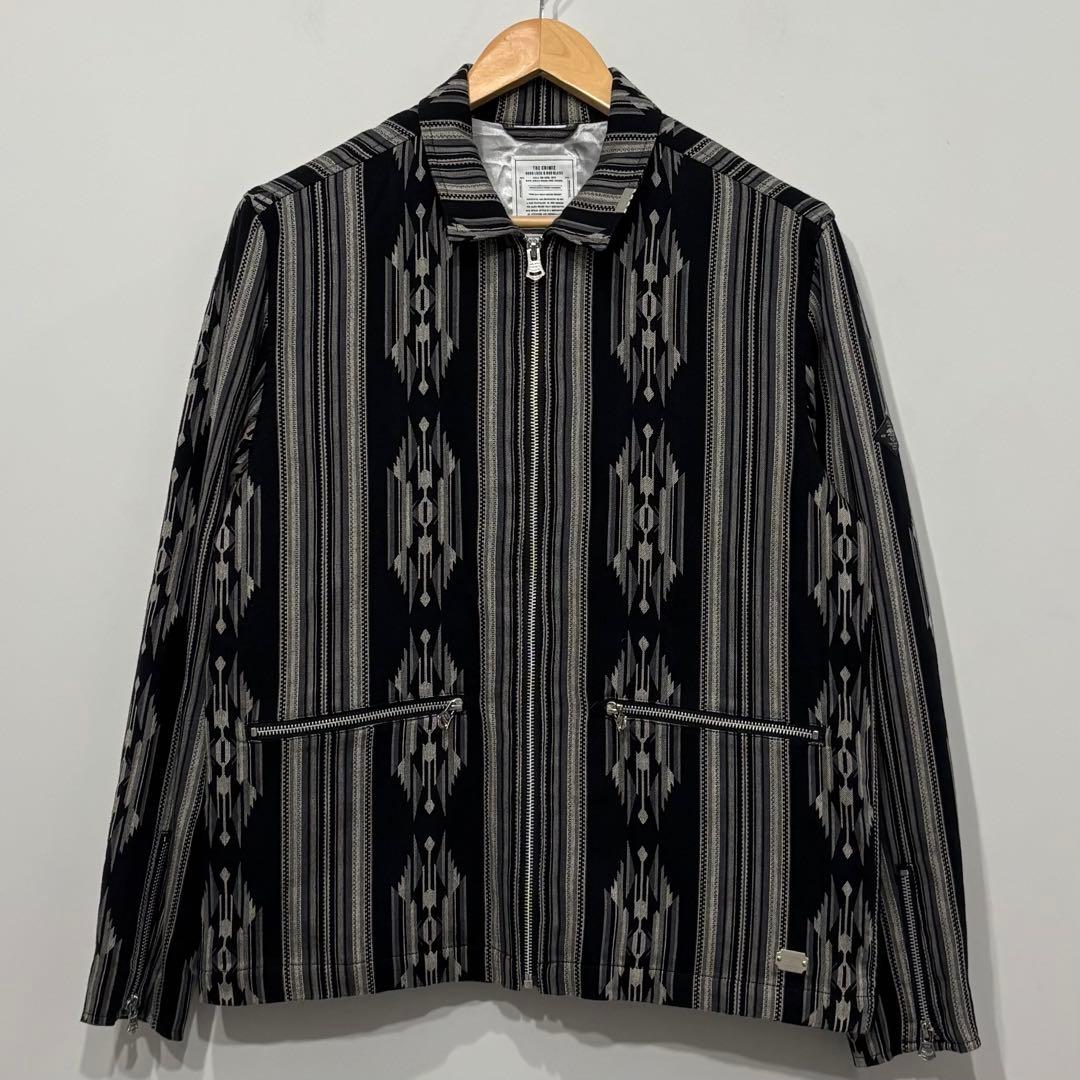 美品 CRIMIE NATIVE JACQUARD SWING M ブラック