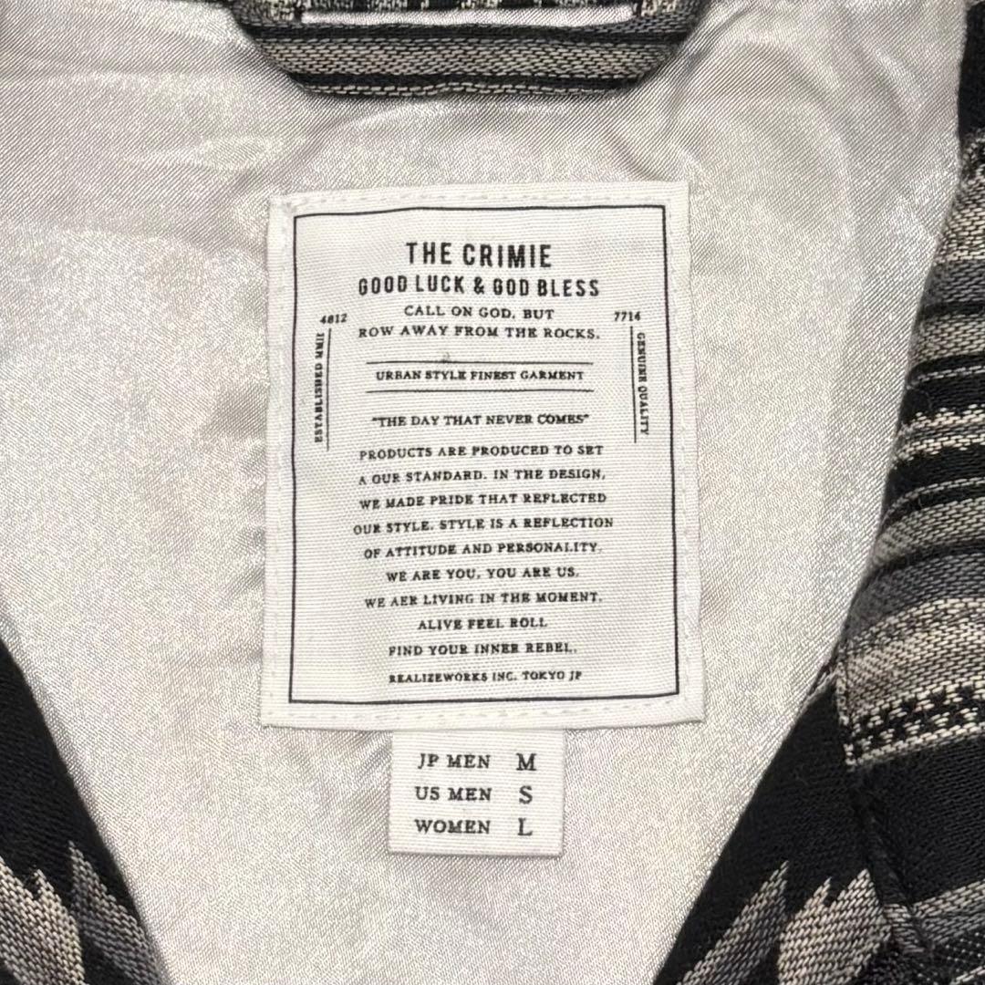 美品 CRIMIE NATIVE JACQUARD SWING M ブラック