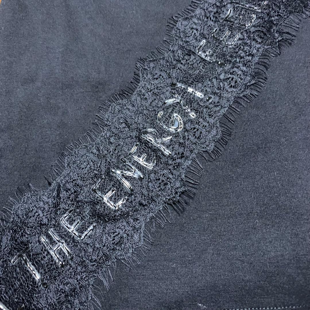 デシグアル　ワンピース　黒　ブラック　ノースリーブ　袖なし　刺繍　レース