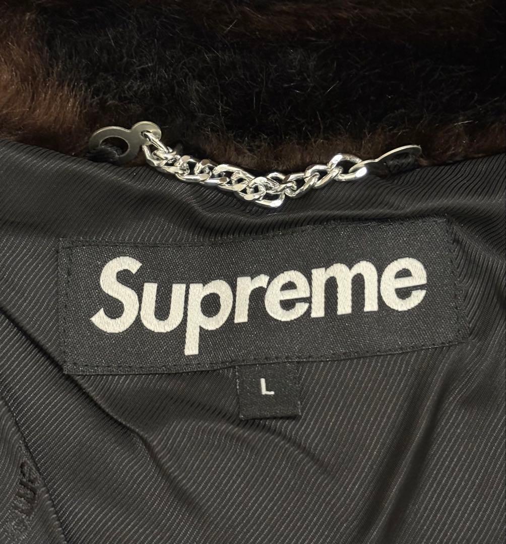 ジャケット・アウター Supreme Faux Fur Repeater Bomber Jacket
