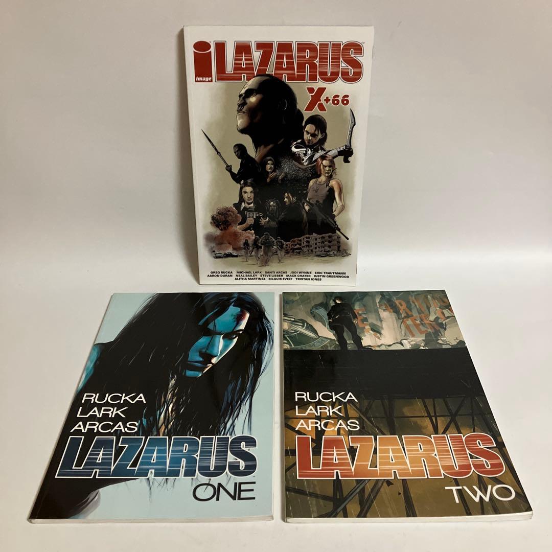 LAZARUS 英語版 6冊セット 全5巻＋X+66