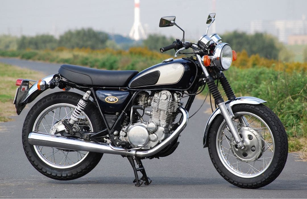 K＆H ショートダブル厚型B ステッチ SR500 SR400 中古