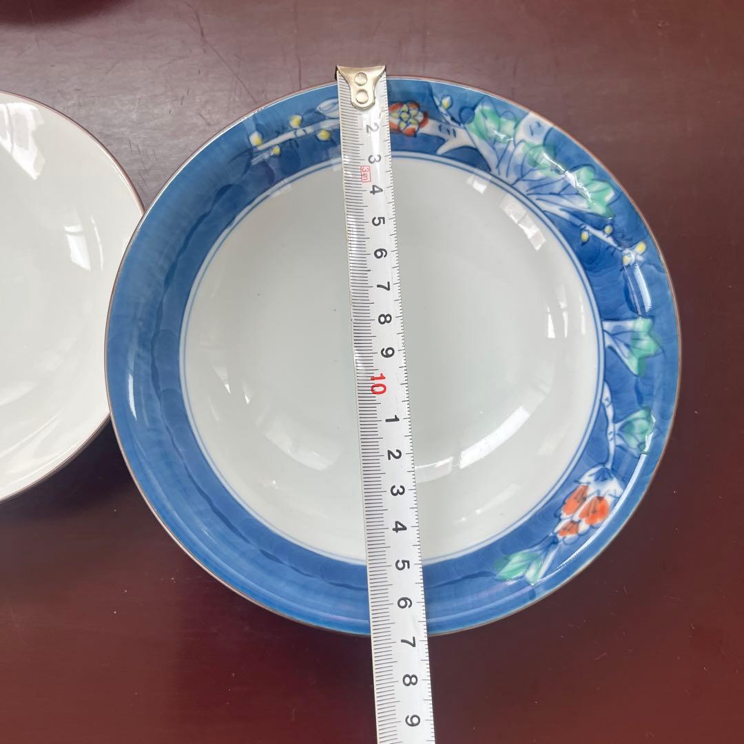 有田焼/染錦牡丹紋/雑煮碗/丼碗　華山萬右衛門/5客①倉