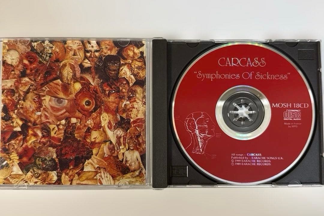 Carcass – Symphonies Of Sickness / 1989