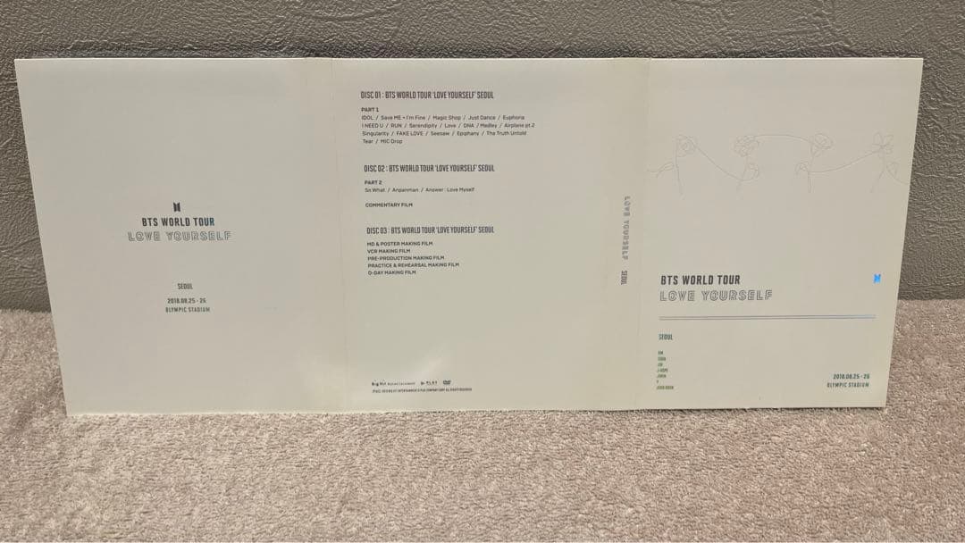 BTS★ LOVE YOURSELF WORDTOUR seoul