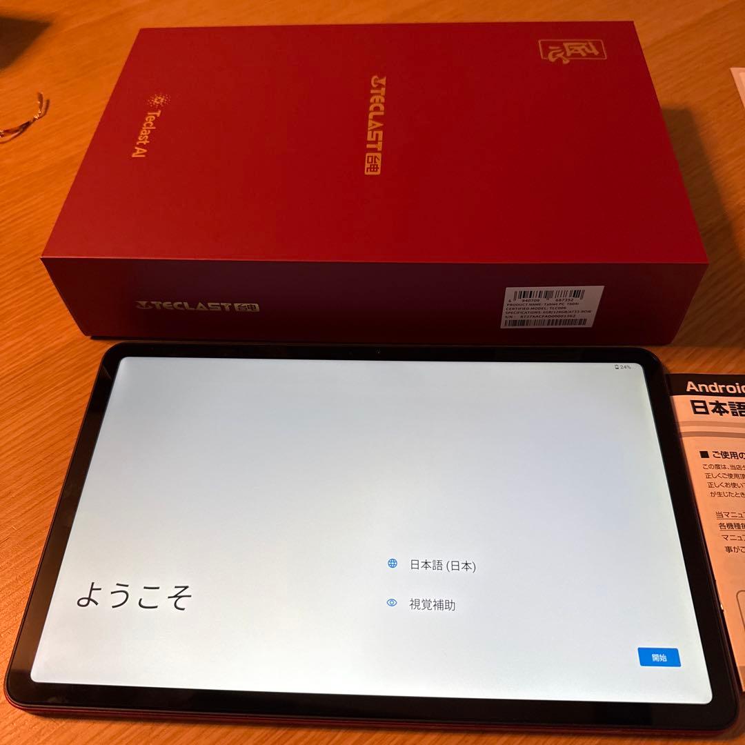 Teclast T60 AIタブレット。12インチ2Kディスプレイ搭載