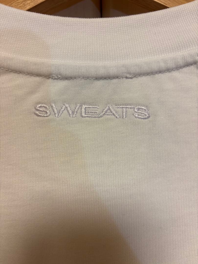 SWEATS collective ホワイト ロングTシャツ Ｓ