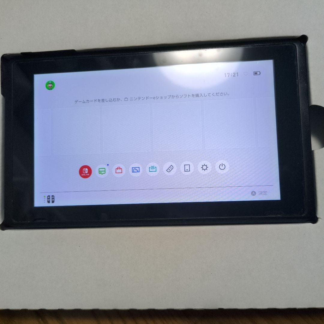 Nintendo Switch 箱あり フルセット ネオンブルー・ネオンレッド