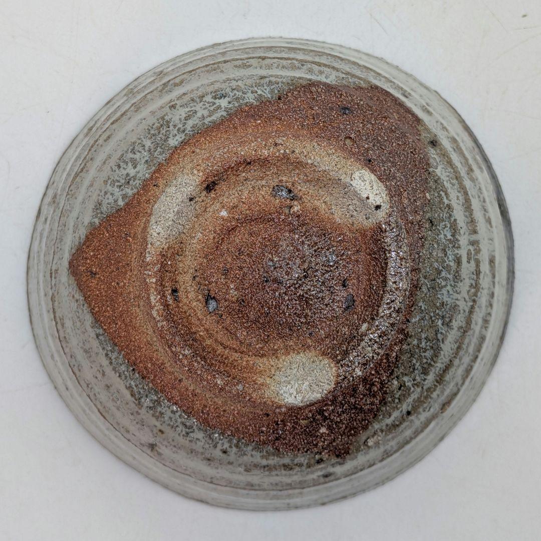 唐津焼 茶盌 四方桟共箱？共布？付き 抹茶碗 抹茶茶碗 茶道具 茶器 食器 在銘