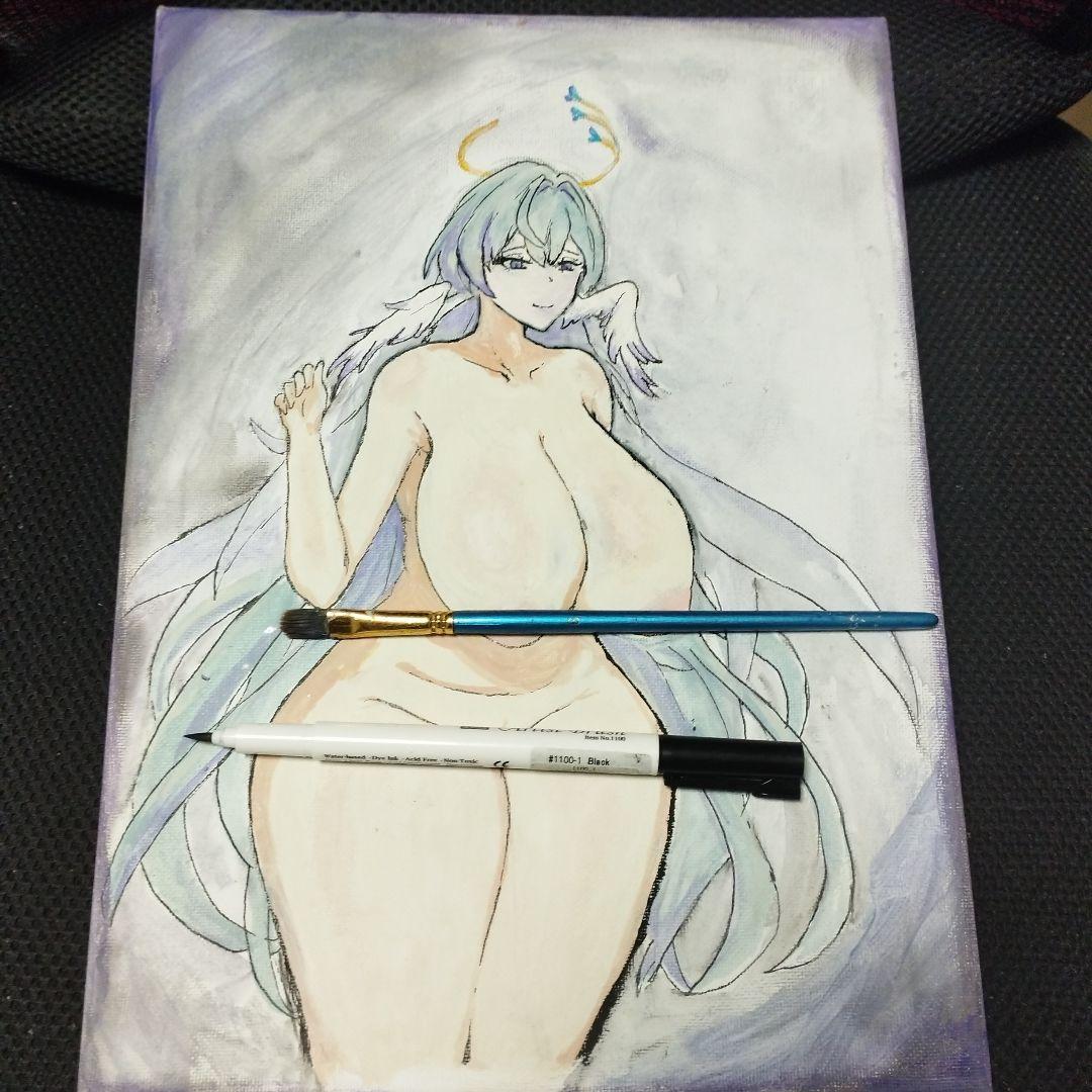 ロビンファンタジーキャラクター パステル画 A4サイズ
