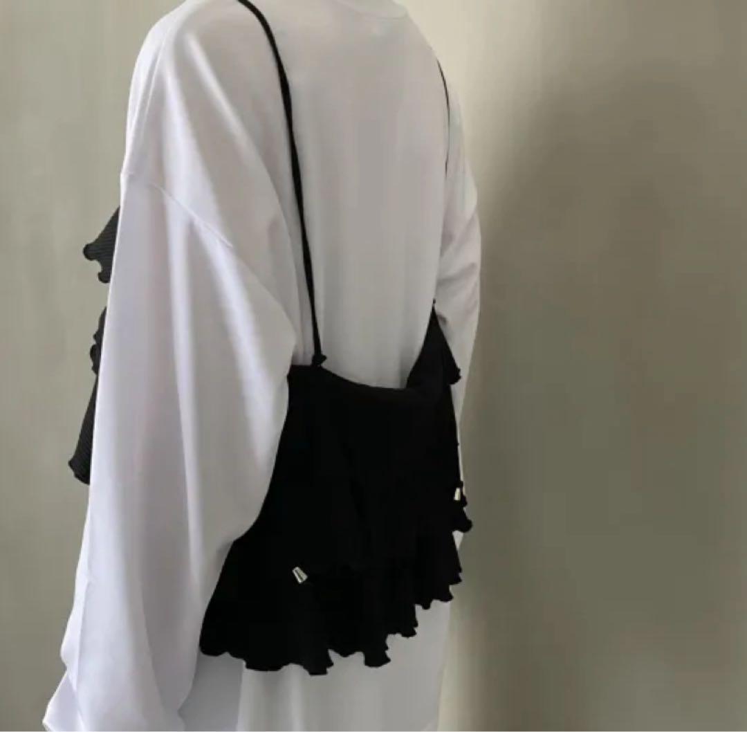 HOWDY rib frill bustier リブフリルビスチェ キャミソール