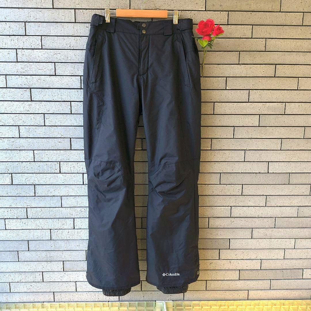 ♠【コロンビア】✨美品　スノボードパンツ　ブラック/黒　M