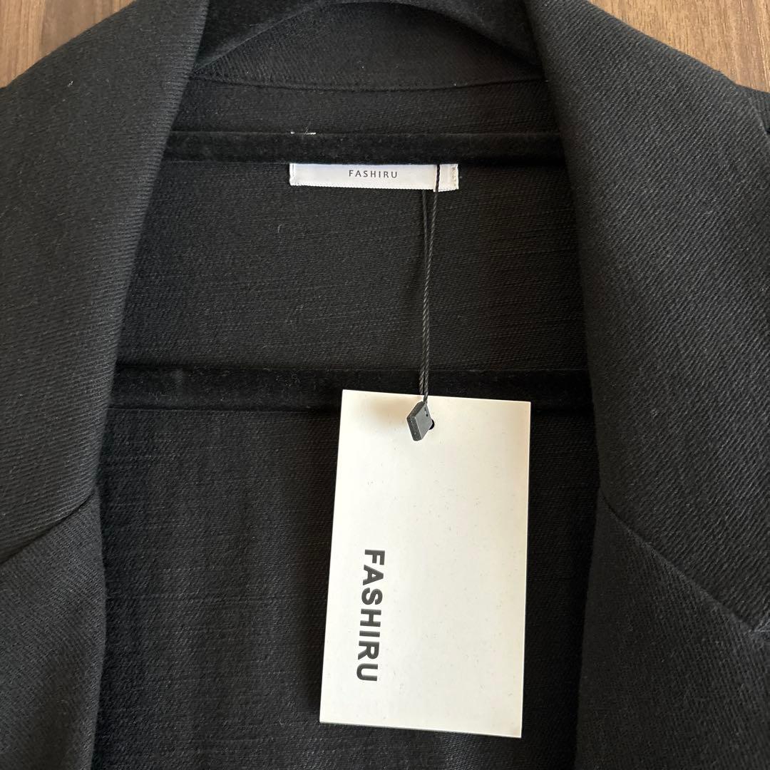 タグ付き新品未使用 FASHIRU コットンリネン チェスターコート