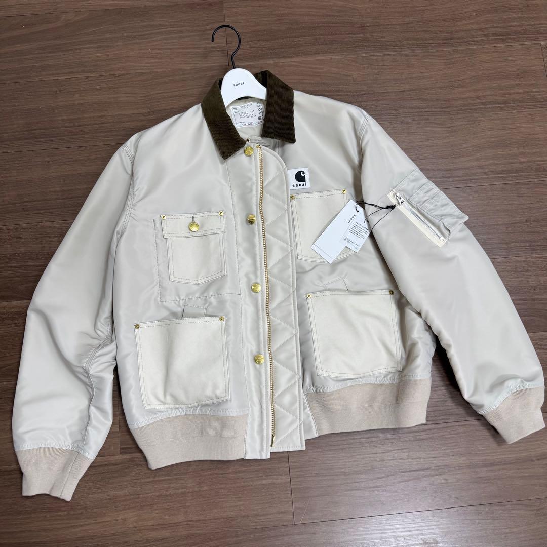sacai カーハートWIP Nylon Twill Duck Blouson