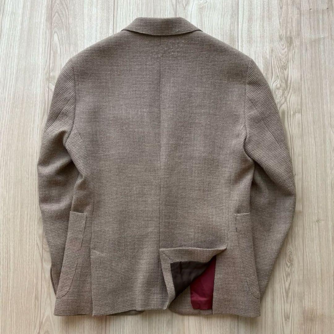 PaulSmith 現行 アンコンジャケット グレージュ S 日本製 春秋