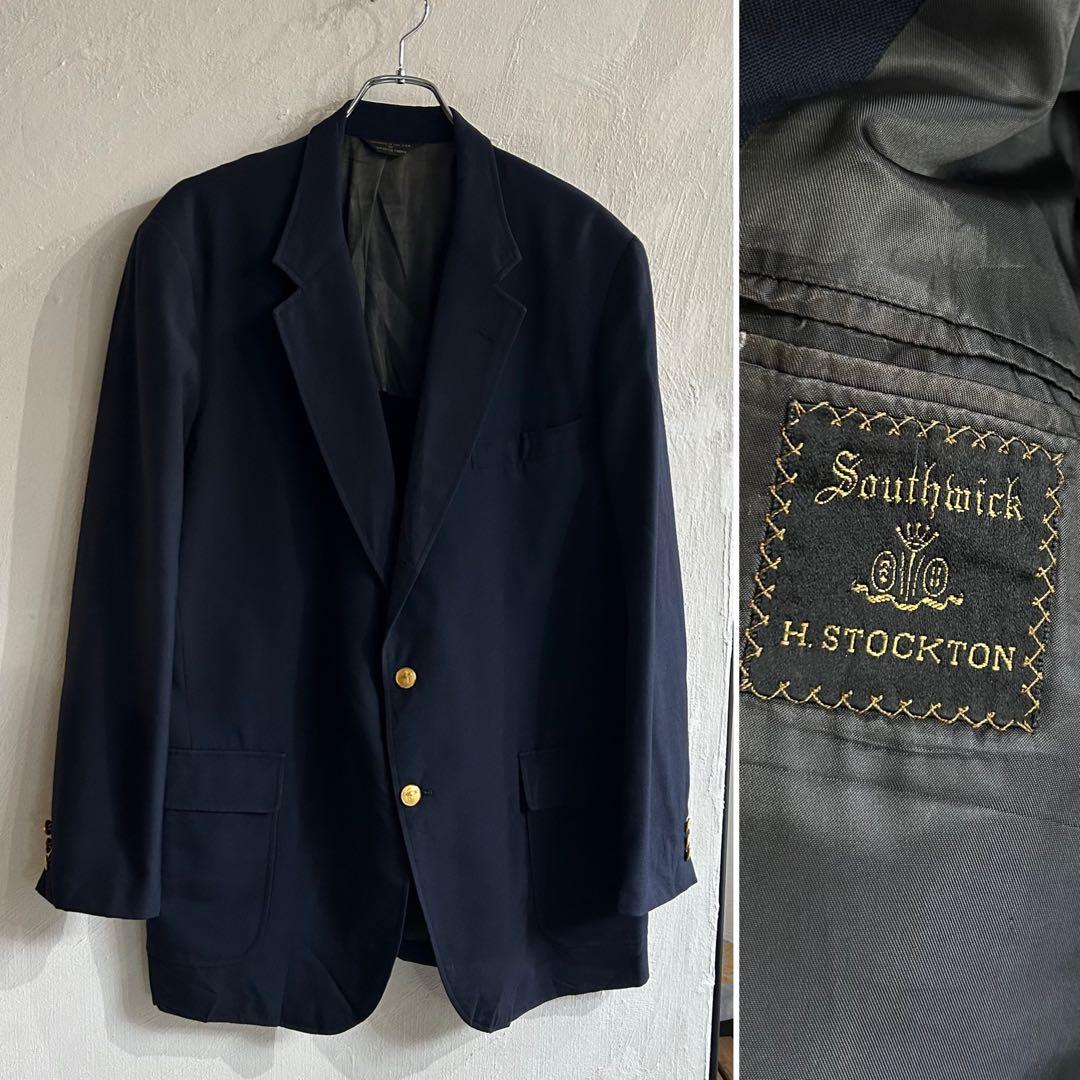 70S USA製 Southwick 紺ブレ 金ボタン ブレザー サウスウィック