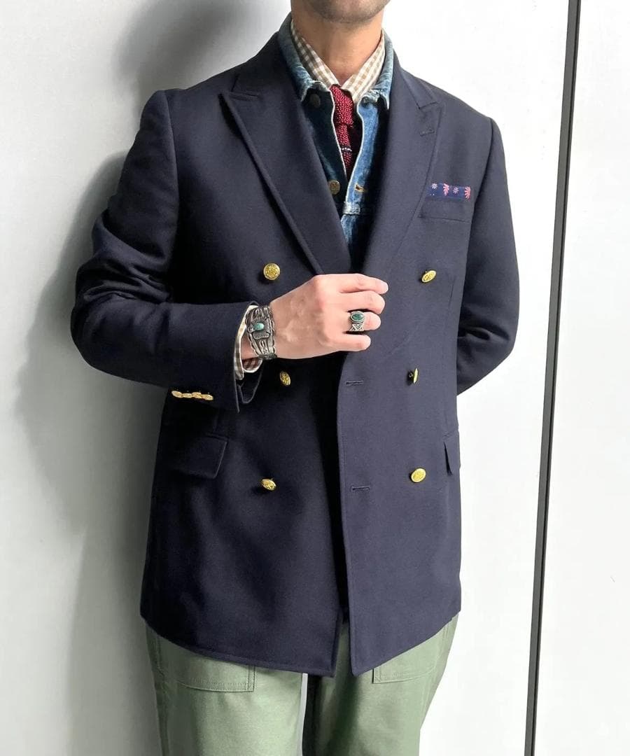 未使用 17.6万 Southwick PAXTON ダブルブレザー 40