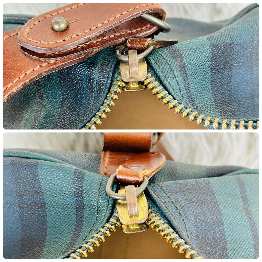 ✨希少 ポロラルフローレン ボストンバッグ 2way ショルダーバッグ チェック