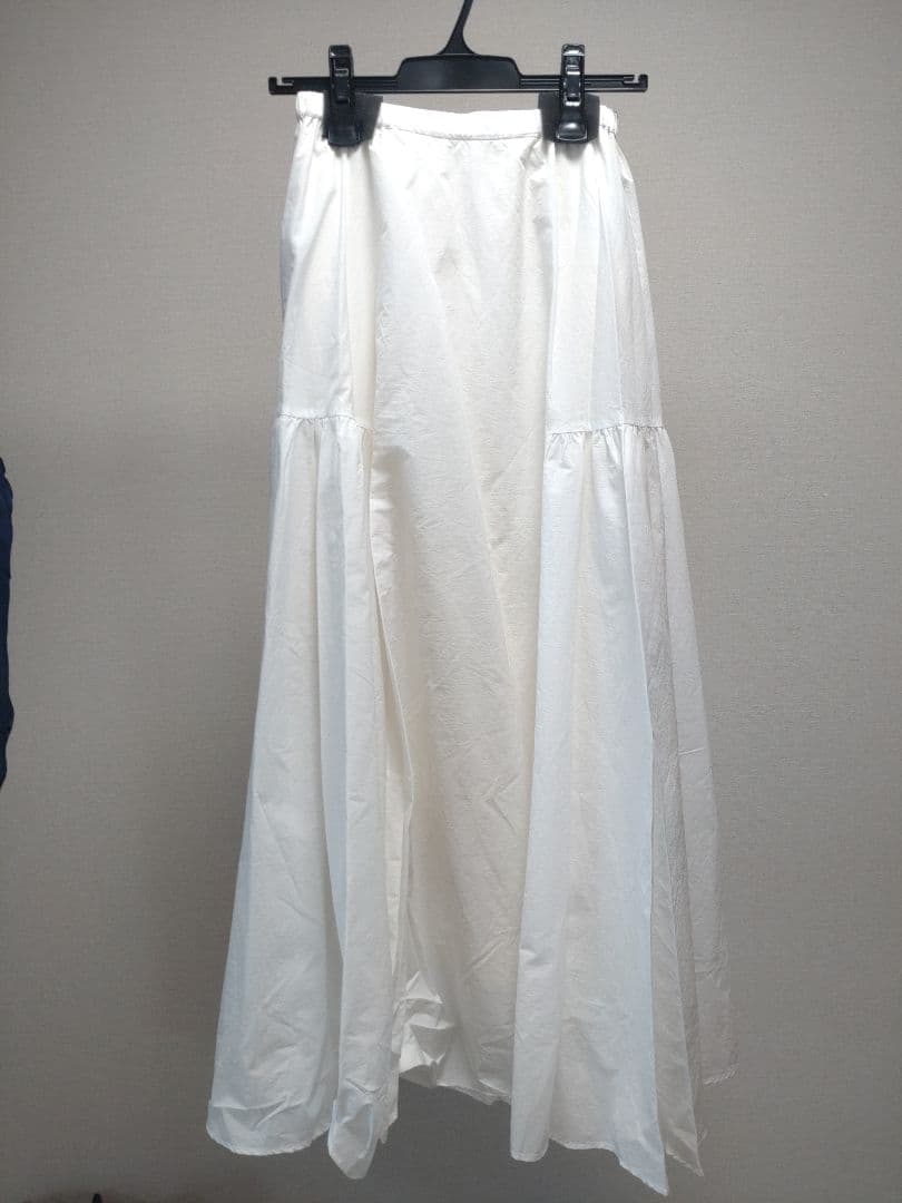 新品タグ付【Loungedress】パネルギャザースカート