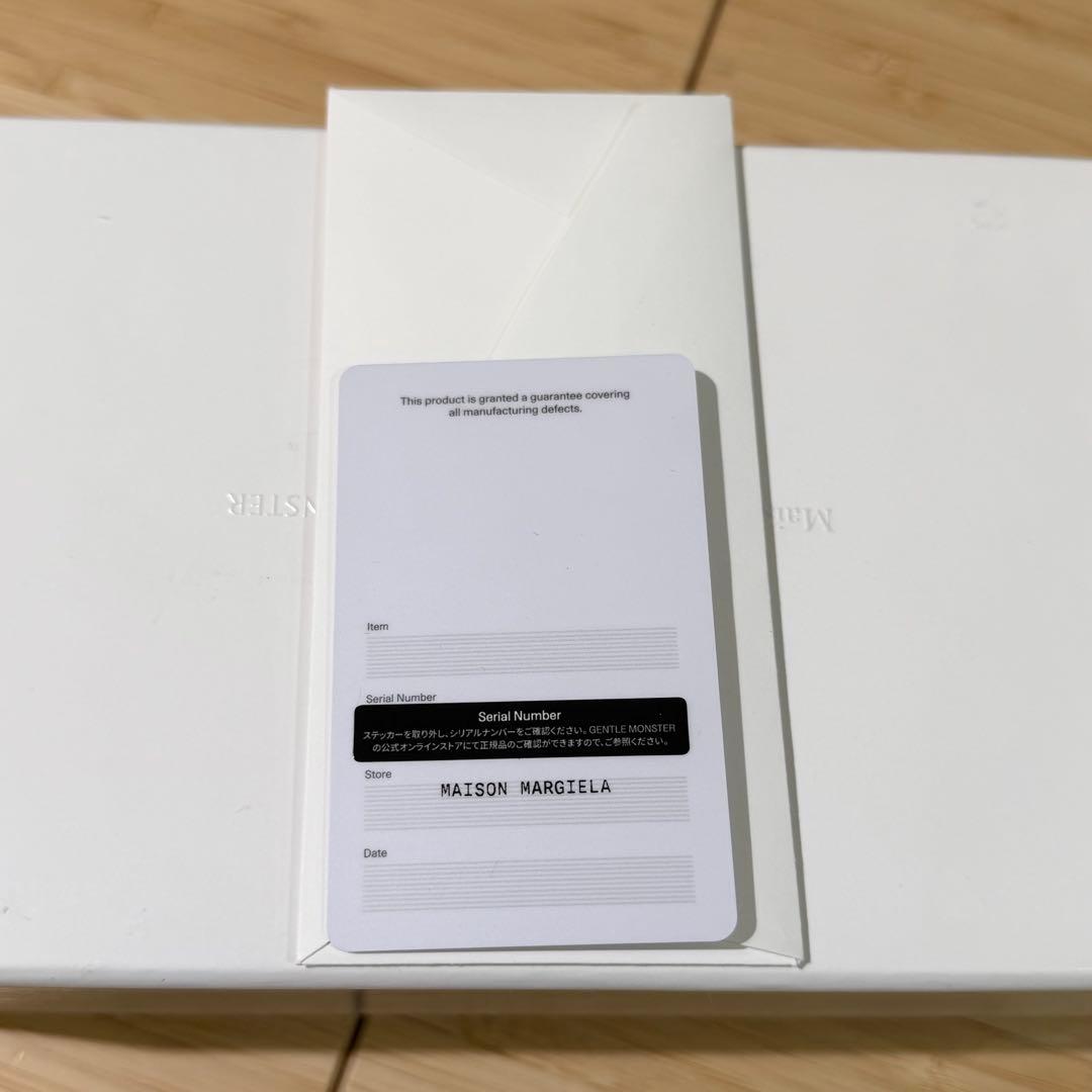 【最終価格】Margiela GENTLE MONSTER MM208