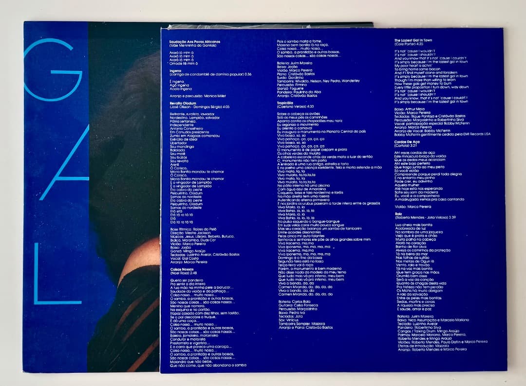 ガル・コスタ Gal Costa（1992年作） ブラジル盤 美品