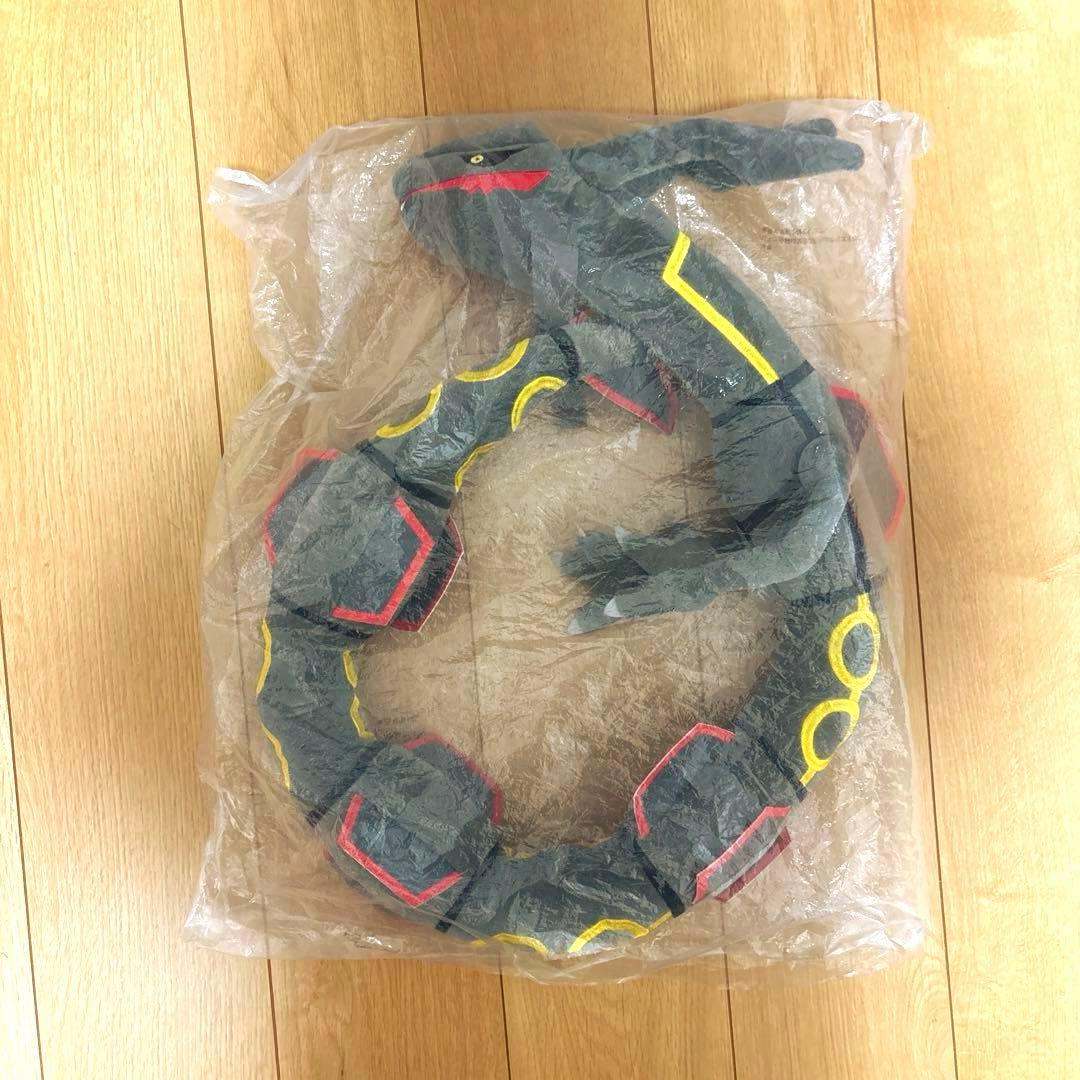 ポケモン 一番くじ　A賞　黒いレックウザ　ぬいぐるみ ポケットモンスター